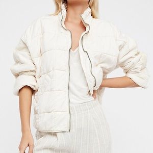 Free People Quilted Jacket